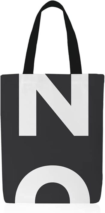 ART
  MOOD HOME Canvas No Tote Bag Dark Grey 32x45 CM, M