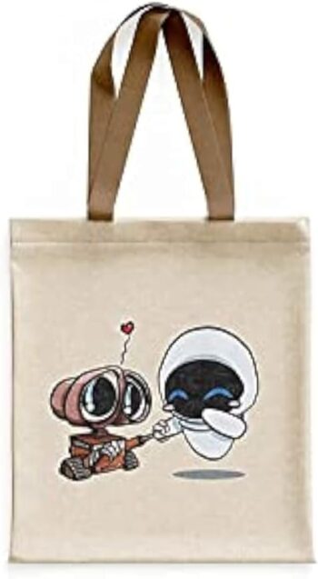 Hawiyah
  Canvas Tote Bag with Zipper and 2 Large Pockets*18 (WALL-E) Wall-E