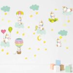 ملصقات حائط بتصميم
  يونيكورن لغرفة المعيشة وغرفة النوم وروضة الاطفال مهر زهري بسيط من بلاستيك PVC
  دافئ مقاوم للماء ذاتي اللصق 10
