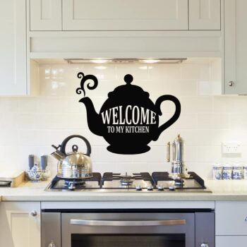 Welcome to My Kitchen Wall Sticker