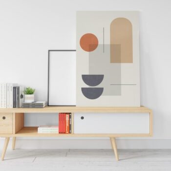 Balancing Shapes Canvas – 120x80 cm
