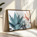 Diamond Agave Multicolor Framed Wall Art – 60x40