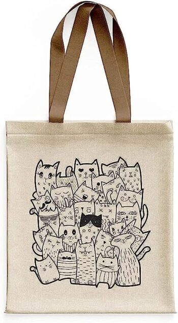 Hawiyah
  Canvas Tote Bag With Zipper And 2 Large Pockets*17 (Cat 2)