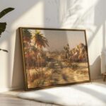 Palm Desert Town Canvas