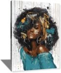AGCary Black Woman Beauty Canvas Art