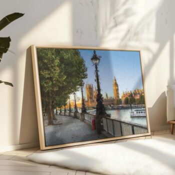 Big Ben Sunset Canvas
