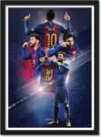 Good Hope - Glass
  Messi Framed Poster for Room and Office (Multicolour, 10 X 13 Inch)