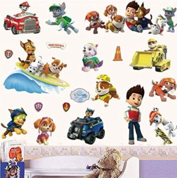 3D Dog Patrol Wall Stickers