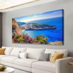 Lake & Mountain Landscape Wall Art