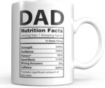 Light Autumn Dad Mug - White 11oz - Dad Gifts from Daughter - Best Dad Mug for the World's Best Dad - Ceramic Coffee Mug for Father