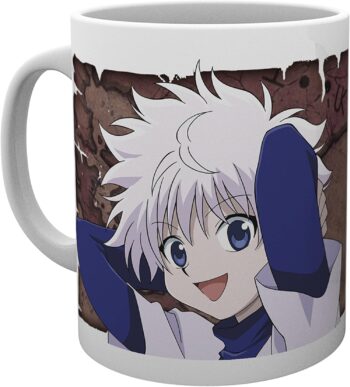 ABYSTYLE Hunter x Hunter Kirua Ceramic Coffee Tea Mug 10 Oz. Anime Manga Drinkware Home Essentials Gift